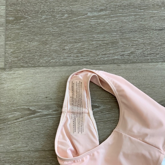 One-Piece Swimsuit size S pink and white NWOT - Picture 3 of 5